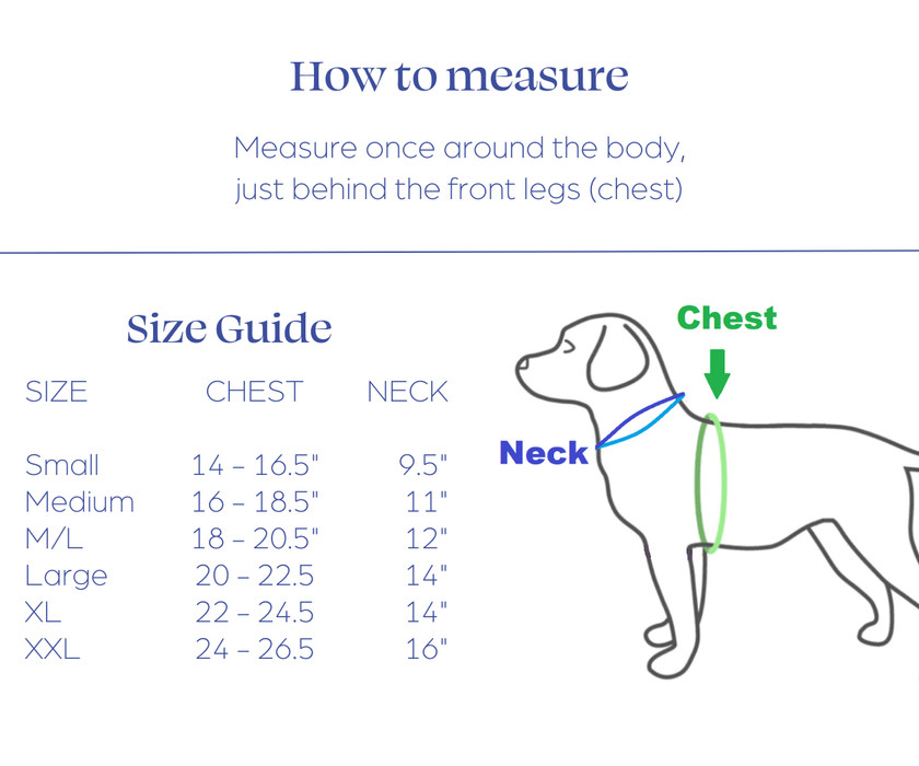 Walkin Front Vest for Small Dog Wheelchairs