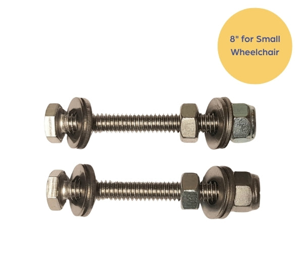 Walkin' Wheelchair - Wheel and Tyre Hardware Kit (Set of 2)