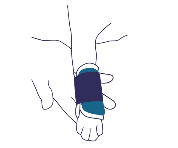 Balto® Joint Dog Carpal Compression Band - Moderate Support with Removable Splints