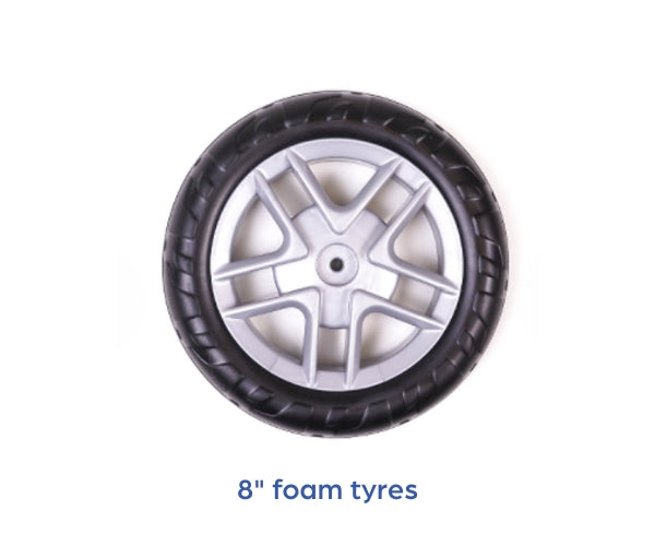 Foam Tyres - Dog Walkin' Wheelchair (replacement set of two)
