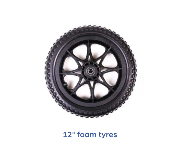 Foam Tyres - Dog Walkin' Wheelchair (replacement set of two)