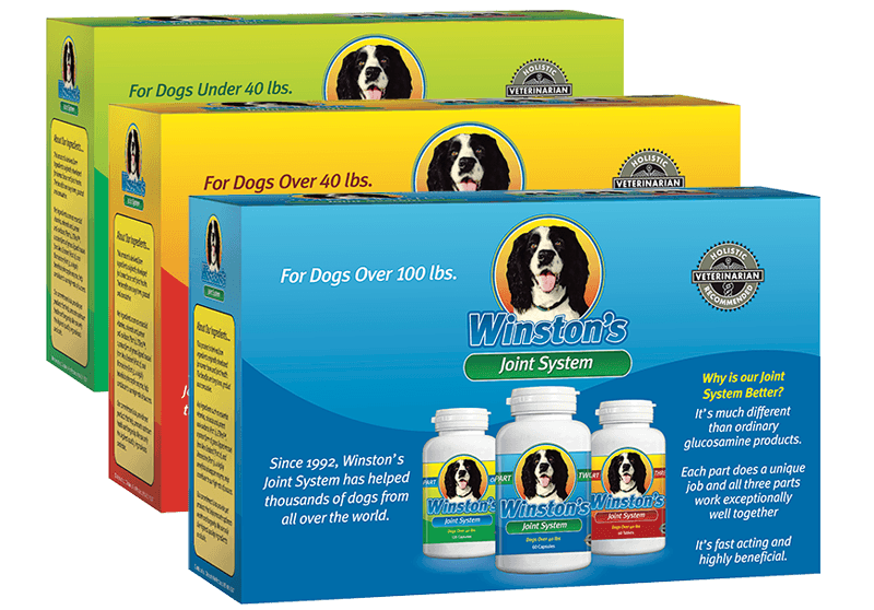 Winston's Joint System - 100% Natural Dog Joint Repair - ZOOMADOG
