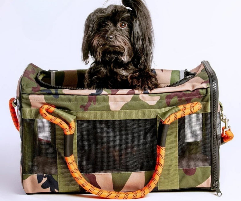 Roverlund Out of Office Dog Carrier - Comfortable, Secure Support for Travelling With Your Dog (up to 11kg)
