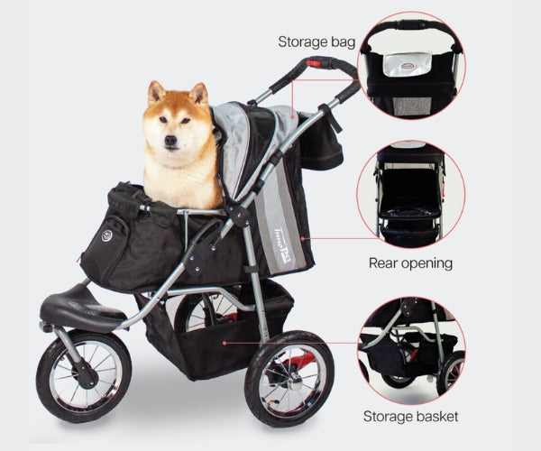 Comfort Air Eco Stroller for Dogs - Dogs under 25kg - 2 Year Warranty