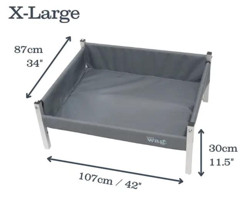 Henry Wag Elevated Orthopaedic Dog Bed - Raised Dog Bed for Better Joint Support & Airflow