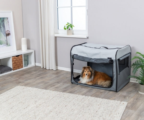 Fabric Dog Crate - Cosy, Comfortable and Practical Safe Space For Your Dog