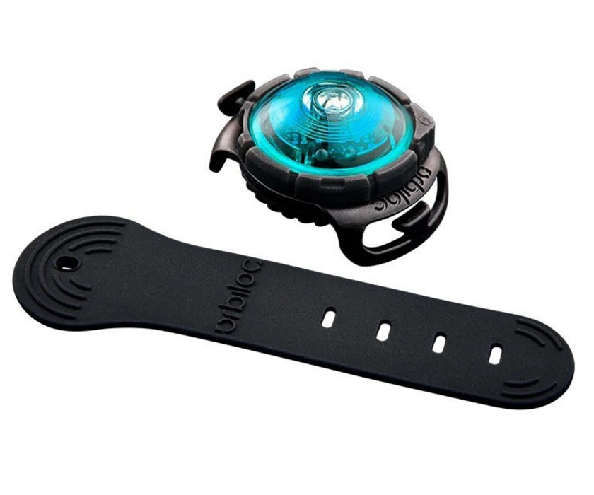 Orbiloc Dog Dual Safety Dog Light - Waterproof LED Light Visible Up to 5km for Collars, Harnesses and Leads