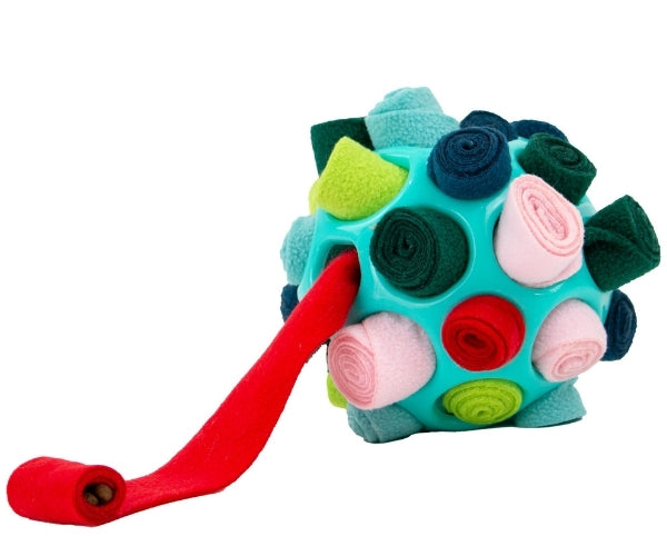 Interactive Snuffle Ball for Dogs - Enrichment Toy to Encourage Foraging