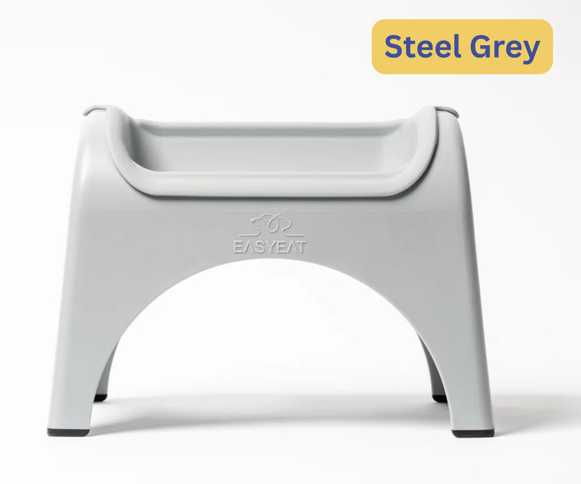EasyEat Raised Feeder Set for Dogs - Encourages Better Posture, Comfortable Feeding and Supports Digestion