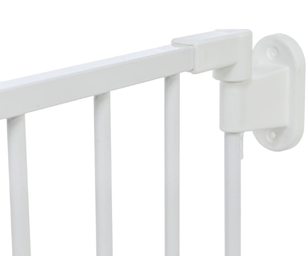 5 Panel Dog Metal Barrier with Gate Opening - Keep Your Dog Safe and Secure (300cm Max Width x 76.5cm High)