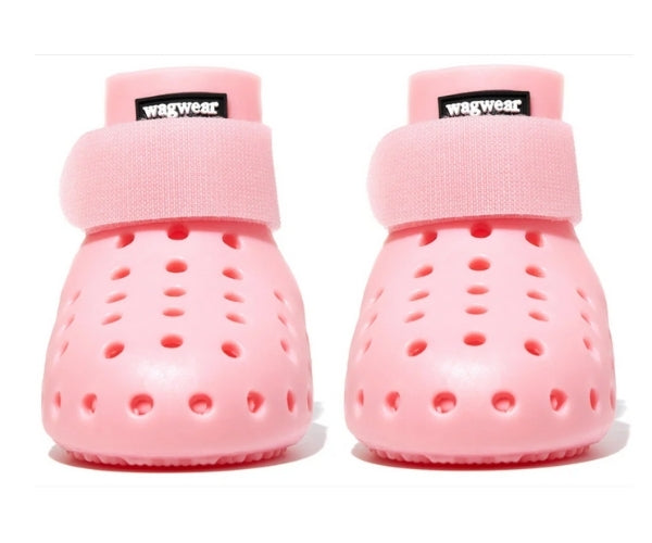 WagWear Mojave - Breathable Rubber Dog Boots for Extra Grip & Paw Protection (two boots)