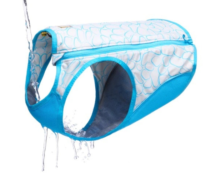 Ruffwear Swamp Cooler Zip Dog Vest - Cooling Vest With Zip to Maintain a Comfortable Body Temperature for Your Dog