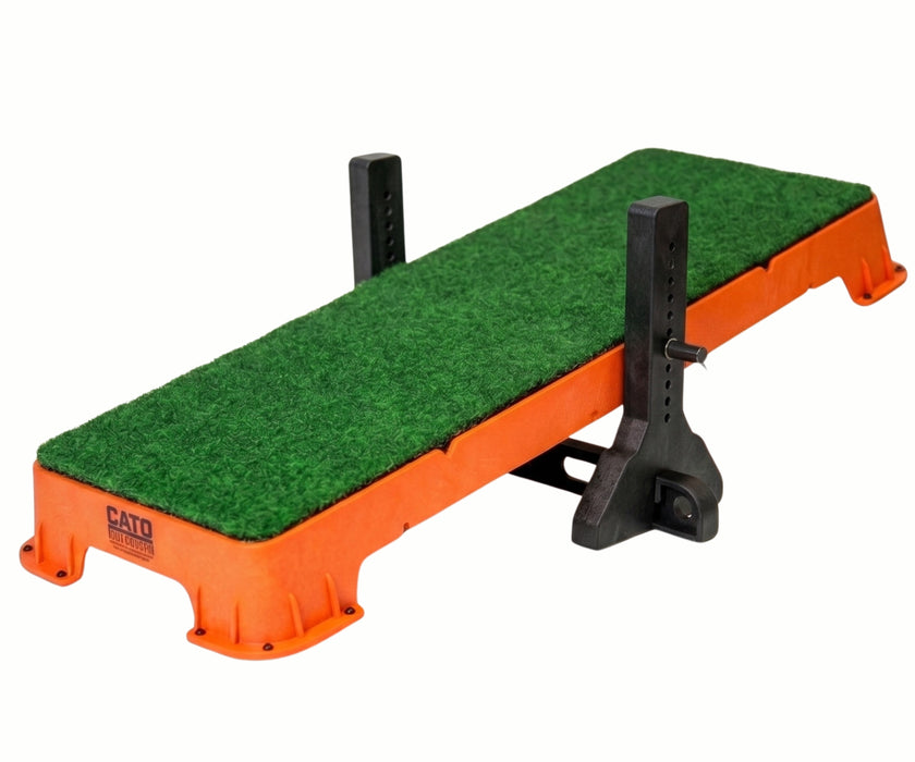 Cato Dog Outdoors XL Training Plank - Non-Slip Elevated Platform for Obedience Training, Balance Work & Confidence Building (31cm W x 92cm L x 9cm H)