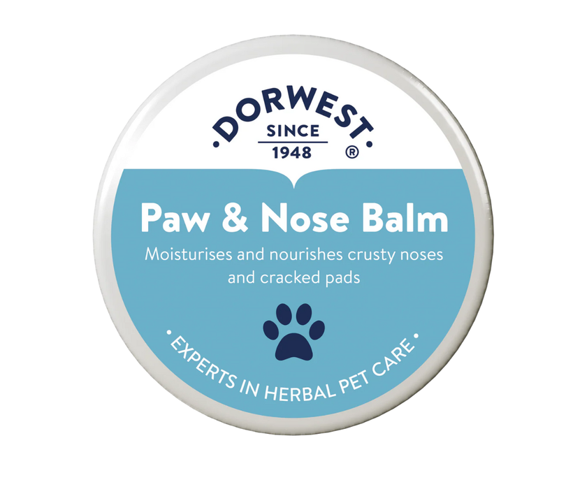 Dorwest Dog Paw and Nose Balm 50ml – 100% Natural Ingredients Moisturiser for Dogs