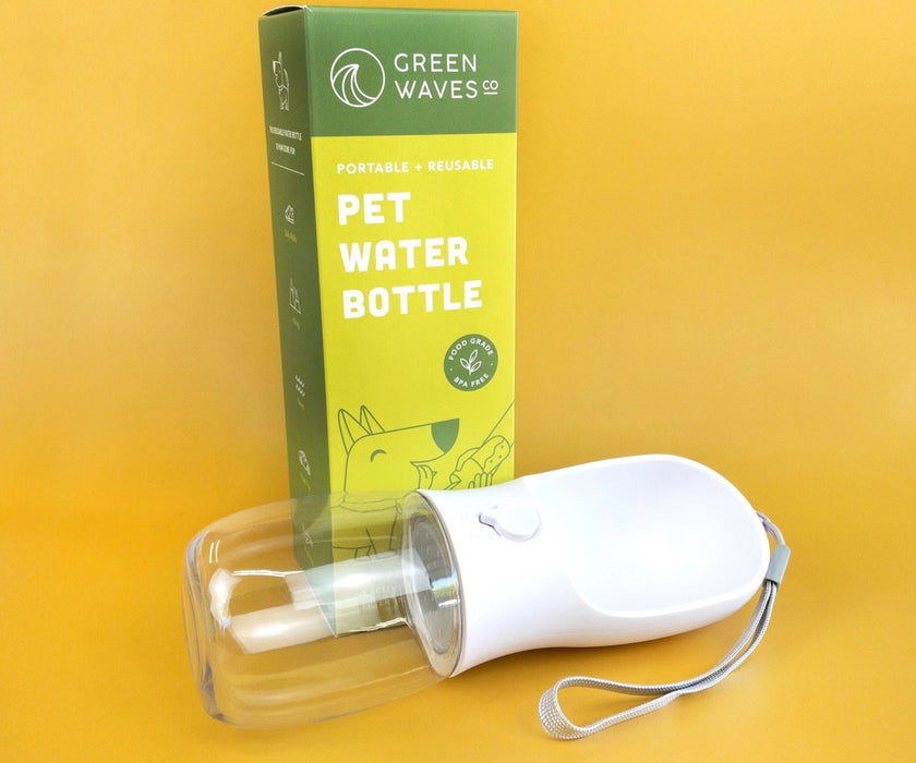 Green Wave Co. Dog Travel Bottle - Provide Filtered Water For Every Adventure 280ml