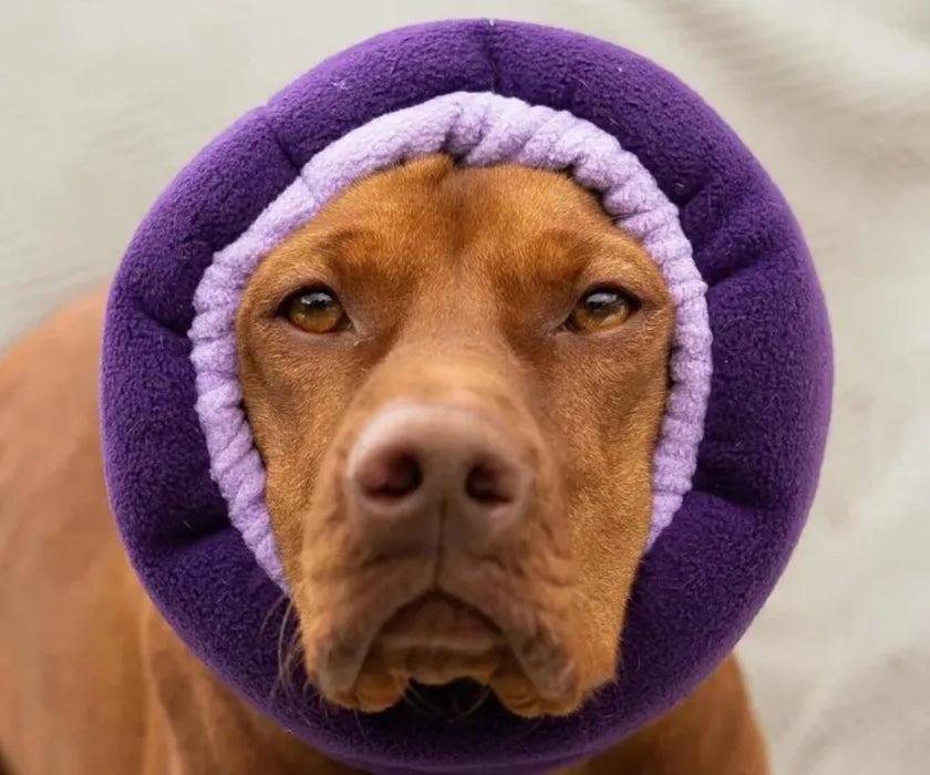 Soothe & Settle Dog Hush Muff - Noise Reducing Calming Snood for Anxiety, Travel & Stressful Situation Support