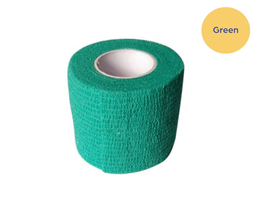 Self-Adhesive Cohesive Bandages by Copoly - Great First Aid Tool for Dogs (5cm x 4.5m)