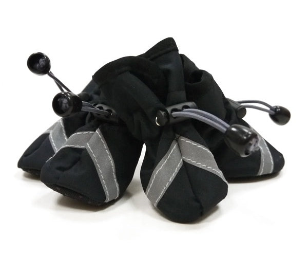 Slip-On Dog Boots - Simple Waterproof Paw Protection With Traction Sole (four boots)