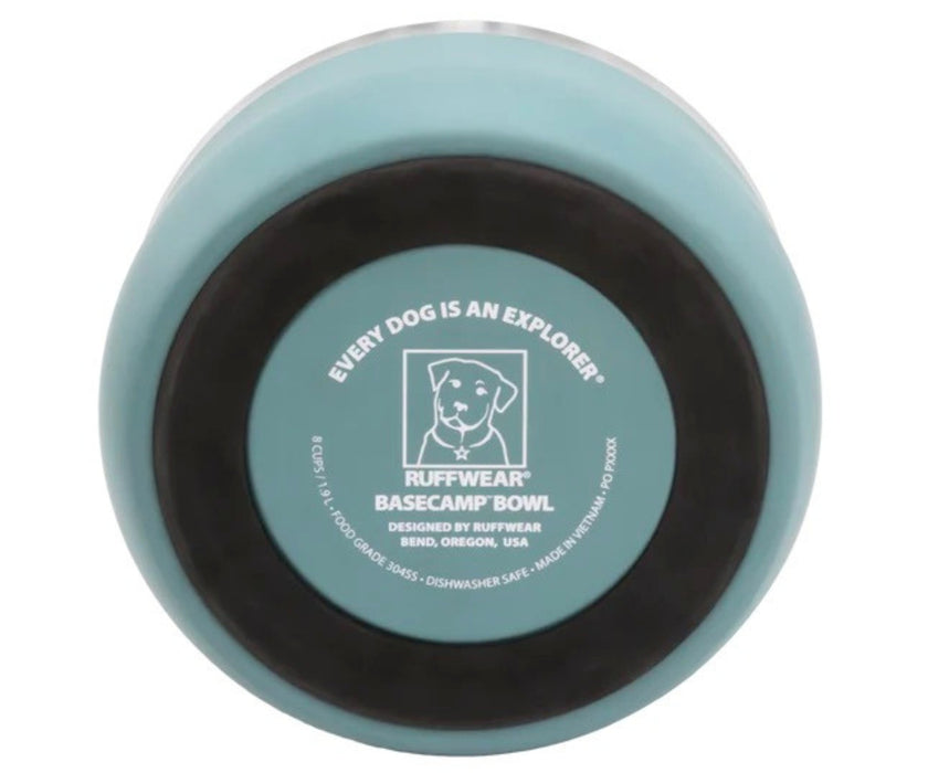 Ruffwear Basecamp Bowl for Dogs - Stainless Steel Bowl for Everyday Feeding at Home & On the Go