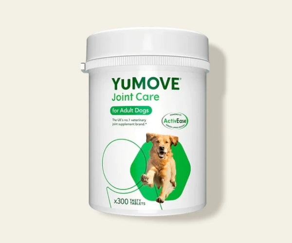 YuMOVE Joint Care Supplement for Adult Dogs - Soothes Stiff Joints 60, 120 or 300 Tablets