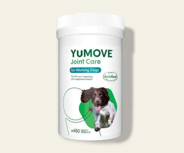 YuMOVE Joint Care for Working Dogs - Supports Mobility, Stamina & Joint Comfort 480 Tablets