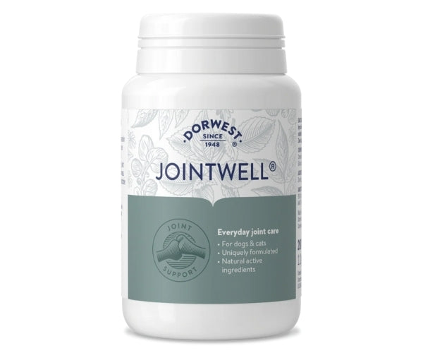 Dorwest JointWell Tablets for Dogs - Supports Long-Term Joint Health 100, 200 or 500 Tablets