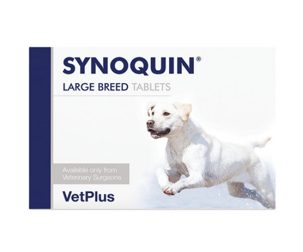 SYNOQUIN® Large Breed Joint Support Supplement for Dogs - 90 Chewable Tablets or Capsules