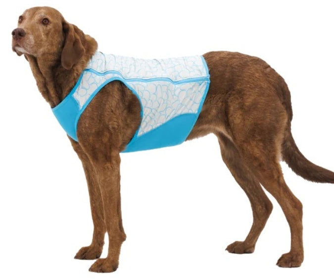 Ruffwear Swamp Cooler Zip Dog Vest - Cooling Vest With Zip to Maintain a Comfortable Body Temperature for Your Dog