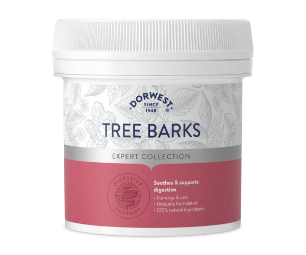 Dorwest Tree Barks Powder for Dogs to Soothe & Support Digestion - 100g, 200g and 400g Tub
