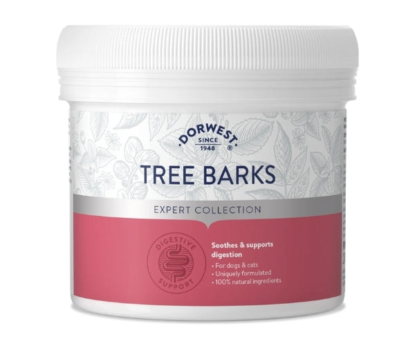 Dorwest Tree Barks Powder for Dogs to Soothe & Support Digestion - 100g, 200g and 400g Tub