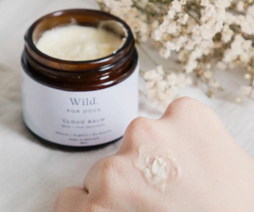 Wild for Dogs Cloud Dog Balm - Nose, Paw & Skin Balm for Natural & Organic Nourishment for Dry Dog Skin 60ml