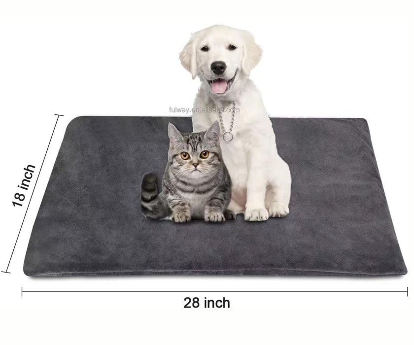 Warm Heated Electric Mat for Dogs - Adjustable Temperature Warms Your Dog's Joints & Helps Arthritis (two sizes)