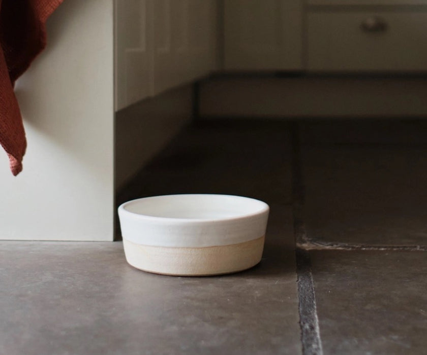Wild For Dogs Handcrafted Ceramic Dog Bowl - High Quality Stoneware Bowl Made in England (one bowl)