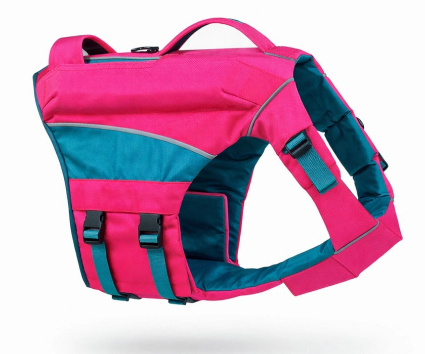 Baydog Monterey Bay Offshore Dog Life Jacket - Enhanced Chest Flotation Design & Dual Rescue Handles