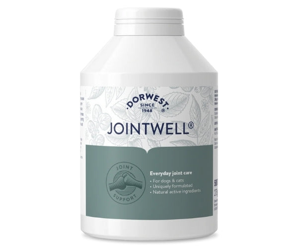 Dorwest JointWell Tablets for Dogs - Supports Long-Term Joint Health 100, 200 or 500 Tablets