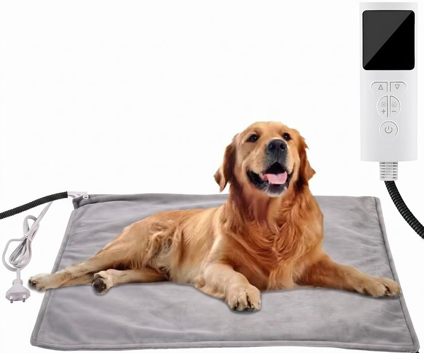 Warm Heated Electric Mat for Dogs - Adjustable Temperature Warms Your Dog's Joints & Helps Arthritis (two sizes)