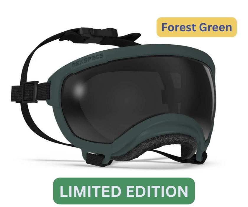 Rex Specs Dog Goggles - For Active and Blind Dogs (Black, Pink, Blue, Orange or Coyote)