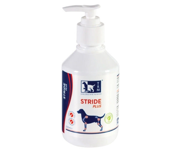 TRM Pet Stride Plus Liquid Supplement for Dogs - Maintains Healthy Cartilage & Joints 200ml or 500ml