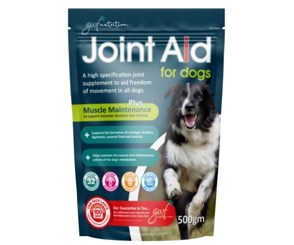 GWF Joint Aid for Dogs - Supports Muscular Structure & Mobility 250g or 500g