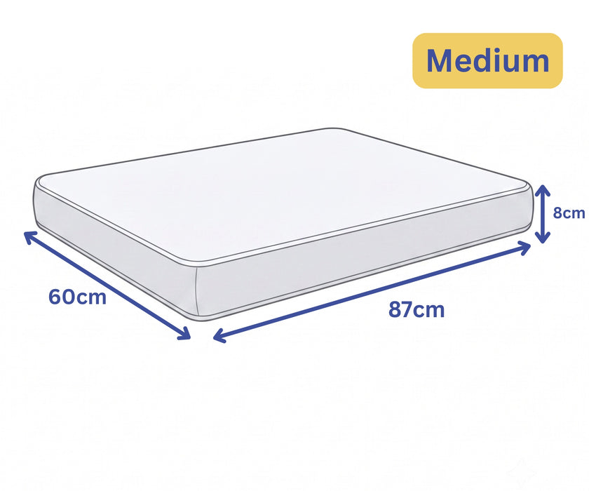TuffMat Orthopaedic Dog Bed - Indoor & Outdoor Bed for Joint Support & Everyday Comfort