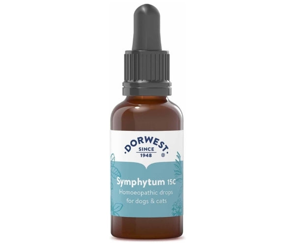 Dorwest Symphytum 15C Liquid for Dogs - Aftercare for Strains & Sprains 15ml