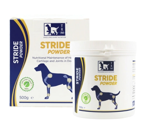 TRM Pet Stride Powder for Dogs - Maintains Healthy Cartilage & Joints 150g or 500g