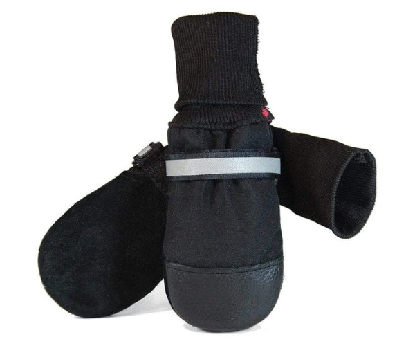 Muttluks Original Fleece Lined Dog Boots - Waterproof, Windproof & Breathable for Ultimate Paw Protection (four boots)