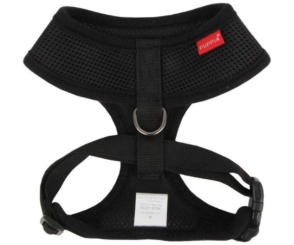 Puppia Soft Dog Harness - Soft & Adjustable Everyday Harness for Comfortable Walks
