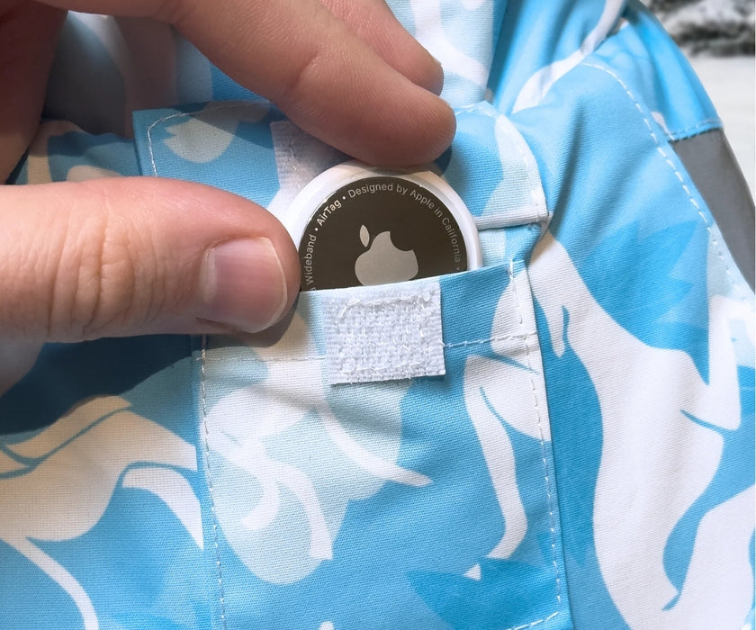 Hunnyboots Blue 'Nudleblu' Greyhound Winter Coat - Keep Your Greyhound Amazingly Warm