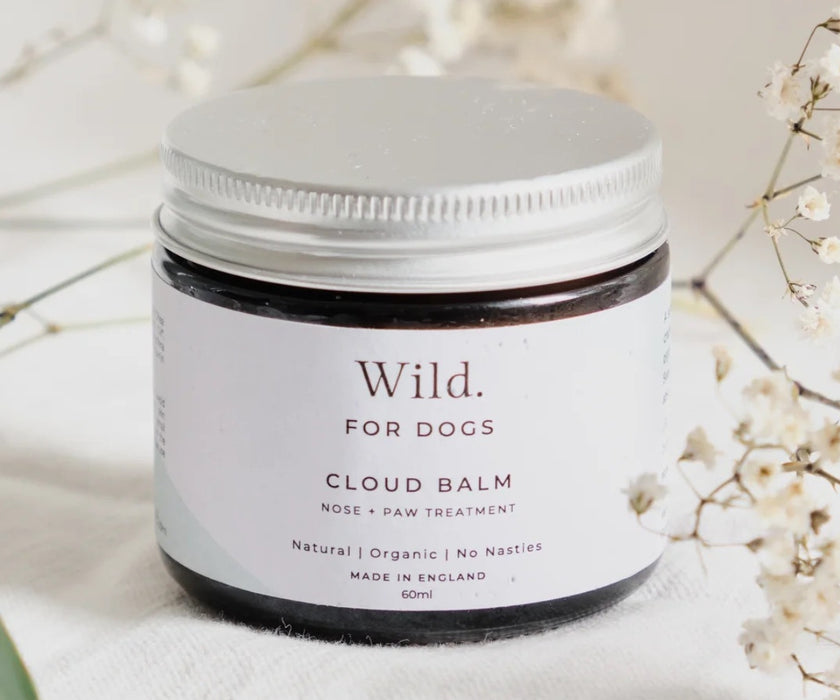 Wild for Dogs Cloud Dog Balm - Nose, Paw & Skin Balm for Natural & Organic Nourishment for Dry Dog Skin 60ml