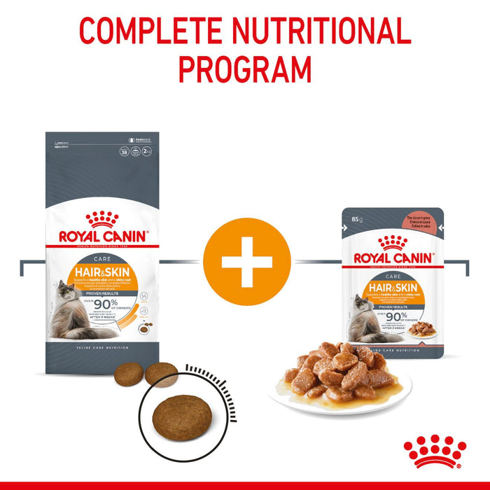 Royal Canin Hair & Skin Care Cat Food 400g