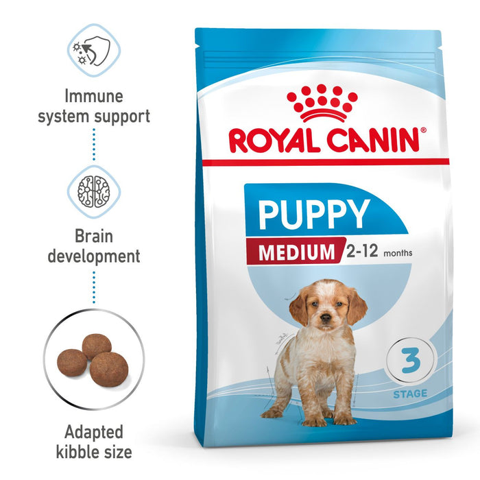 Royal Canin Medium Puppy Dog Food 3kg