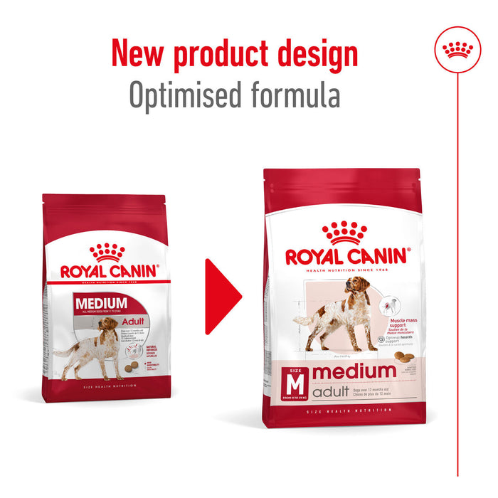 Royal Canin Medium Adult Dog Food 3kg