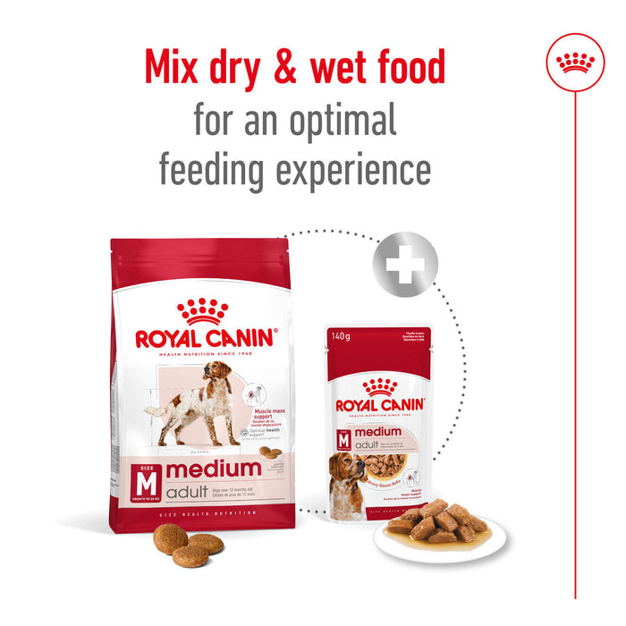 Royal Canin Medium Adult Dog Food 3kg